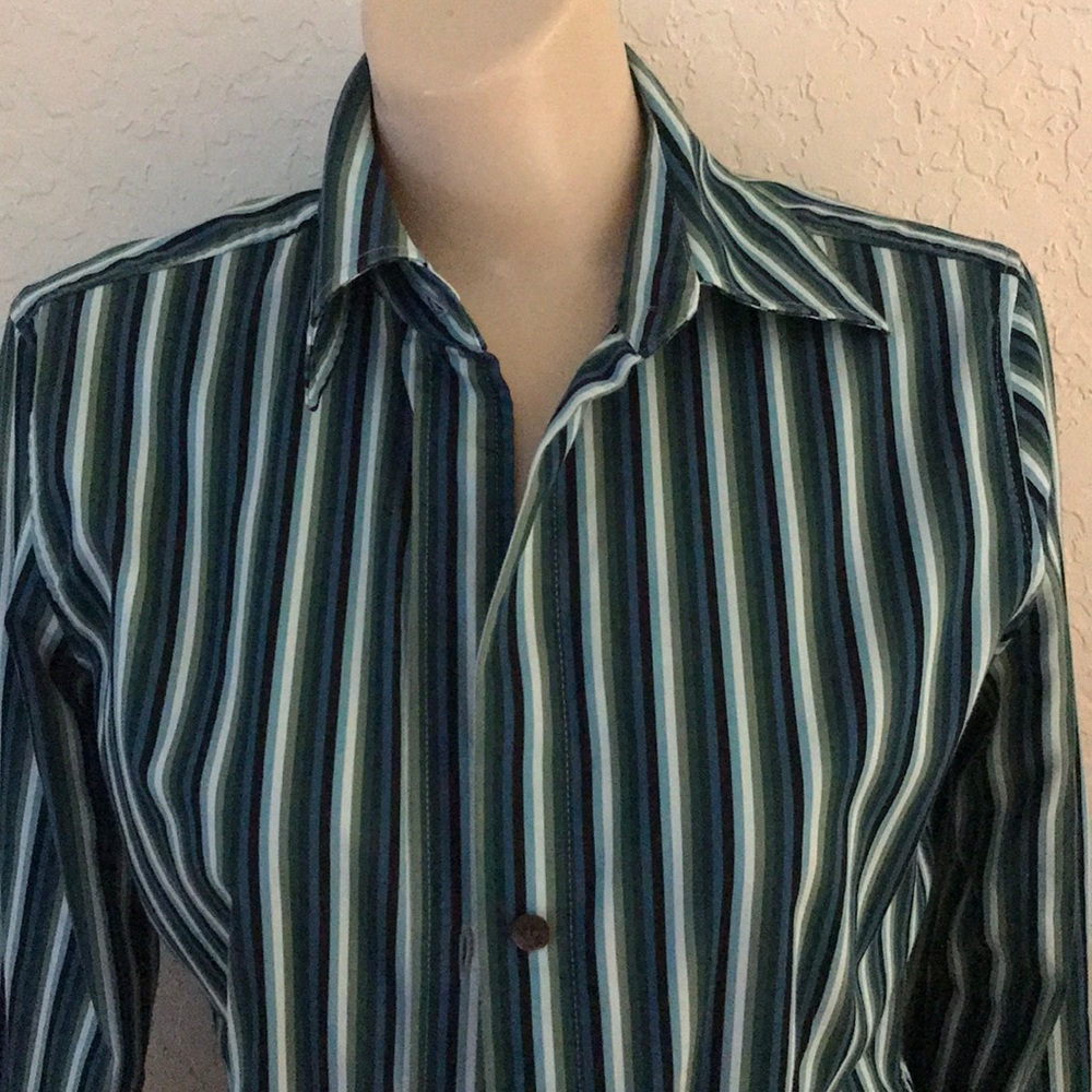 2 LS The Limited button down Blouses EUC - Picture 8 of 8